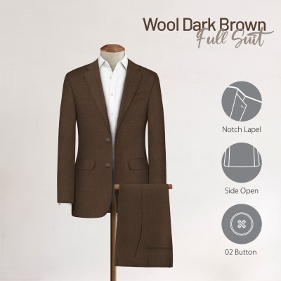 Avendra Ash Color Suit
Notch Lapel - Side Open - 2 Button